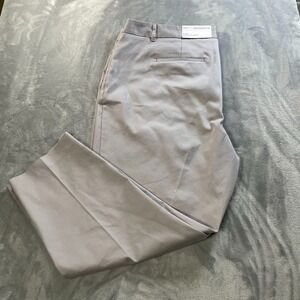 Liz Claiborne Slim Leg Ankle Pants Womens 20W Emma Silver Grey Mid Rise NEW NWT